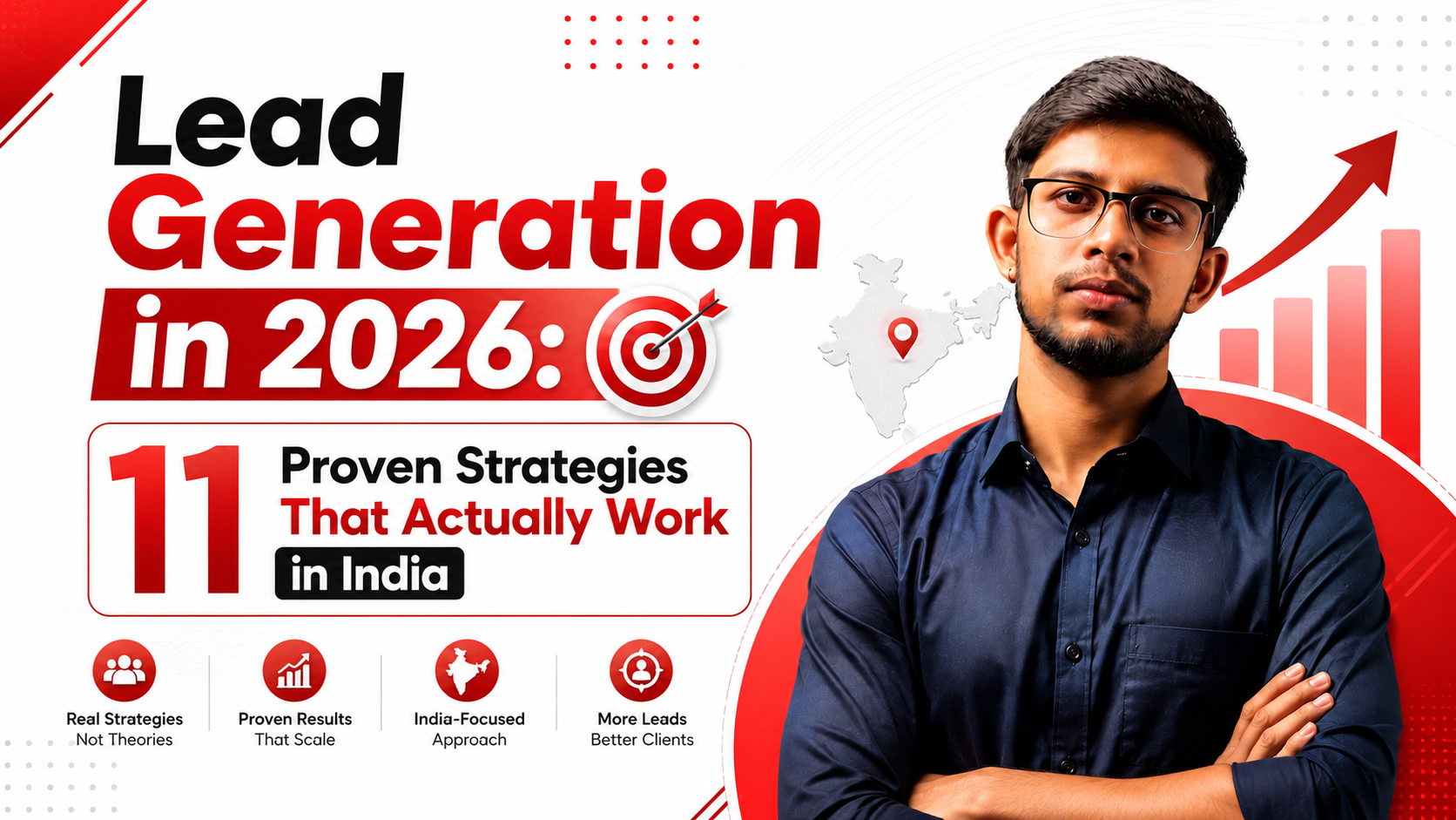Lead Generation in 2026 — 11 Proven Strategies That Actually Work in India, by Kishan Chaudhari, Funnel Banaoo